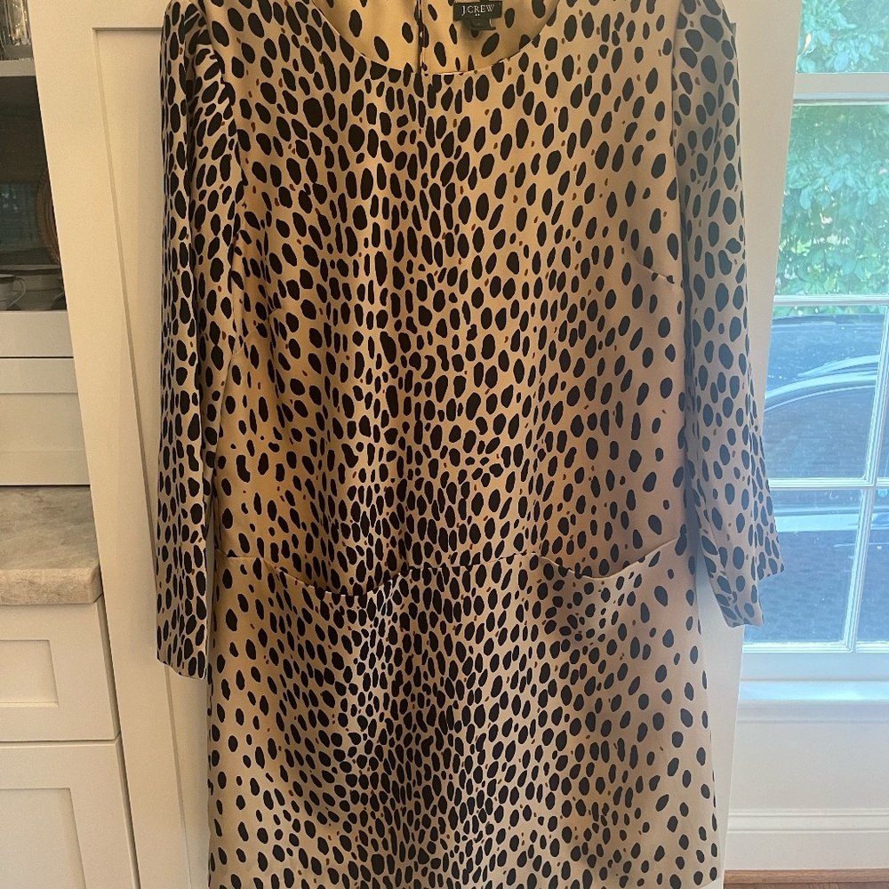 Classic J. Crew Leopard Shift